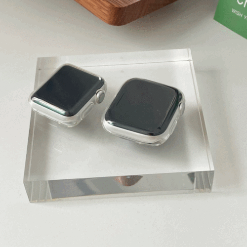 [당일출고] 애플워치 tpu 풀커버 투명 젤리 케이스